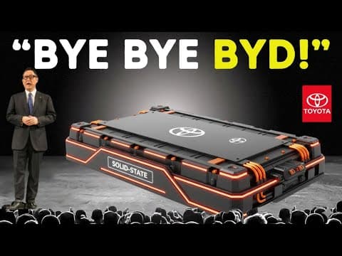 Toyota's 1000-Mile Solid-State Battery: A Game Changer for Electric Vehicles