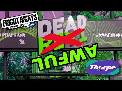 A Frightful Experience: Our Night at Thorpe Park Fright Nights