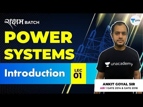 Introduction to Power Systems: A Comprehensive Overview