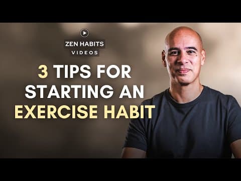 3 Essential Tips for Building an Exercise Habit and Bonus Strategies for Success