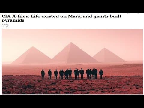 CIA's Outrageous Claims of Life on Mars: A Critical Examination