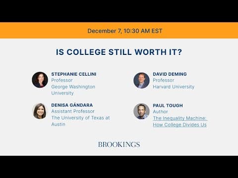 Is College Still Worth It? A Deep Dive into Higher Education's Value