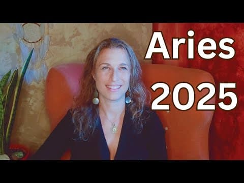 Astrological Insights for Aries in 2025: A Year of Transformation and Awakening