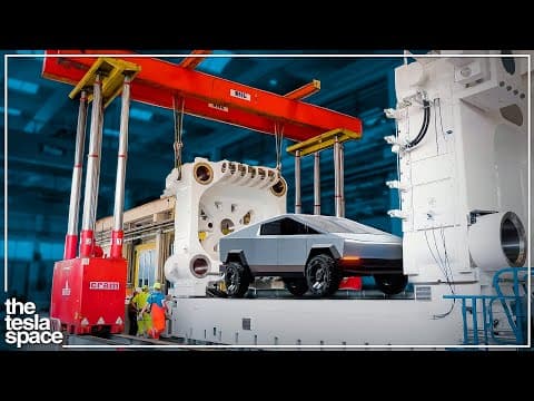 Tesla's New Cybertruck Giga Press: A Game Changer in Manufacturing
