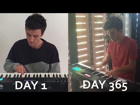 A Year of Piano Progress: A Journey Through Music