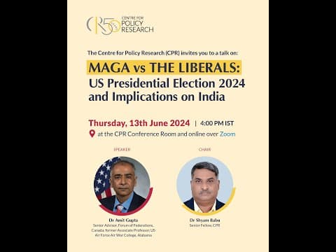 MAGA vs The Liberals: Understanding the 2024 US Presidential Election and Its Implications for India