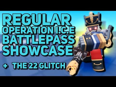 Exploring the Operation I.C.E Battlepass in Roblox TDS Christmas Update