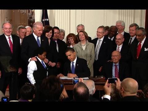 A Historic Day: President Obama Signs Health Reform Into Law