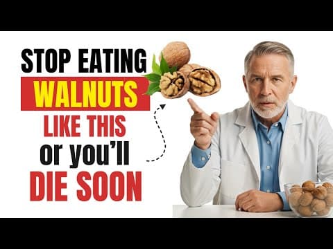 Avoid These 5 Dangerous Walnut Mistakes After 60 for Better Health